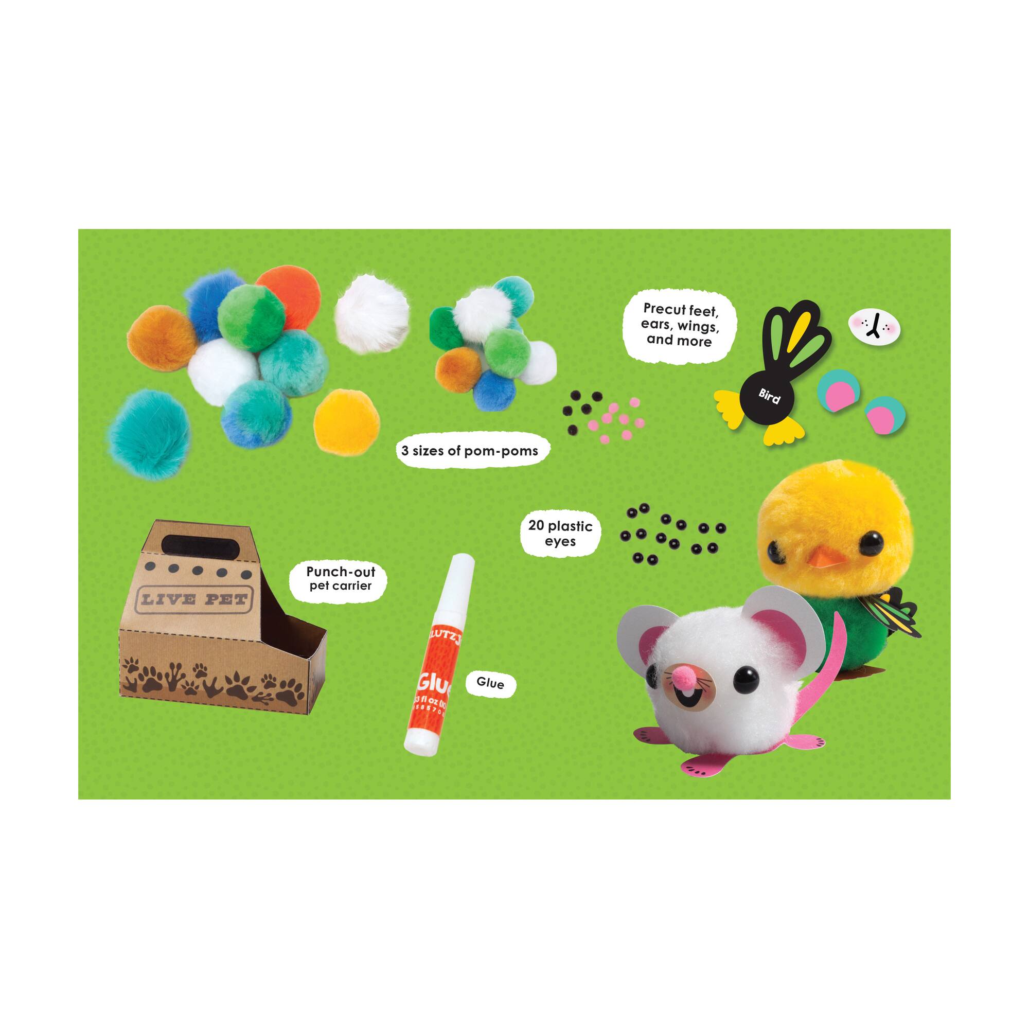 Klutz Jr. My Pom-Pom Pet Shop